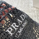 PRADA Crochet Tote Bag 34*36CM