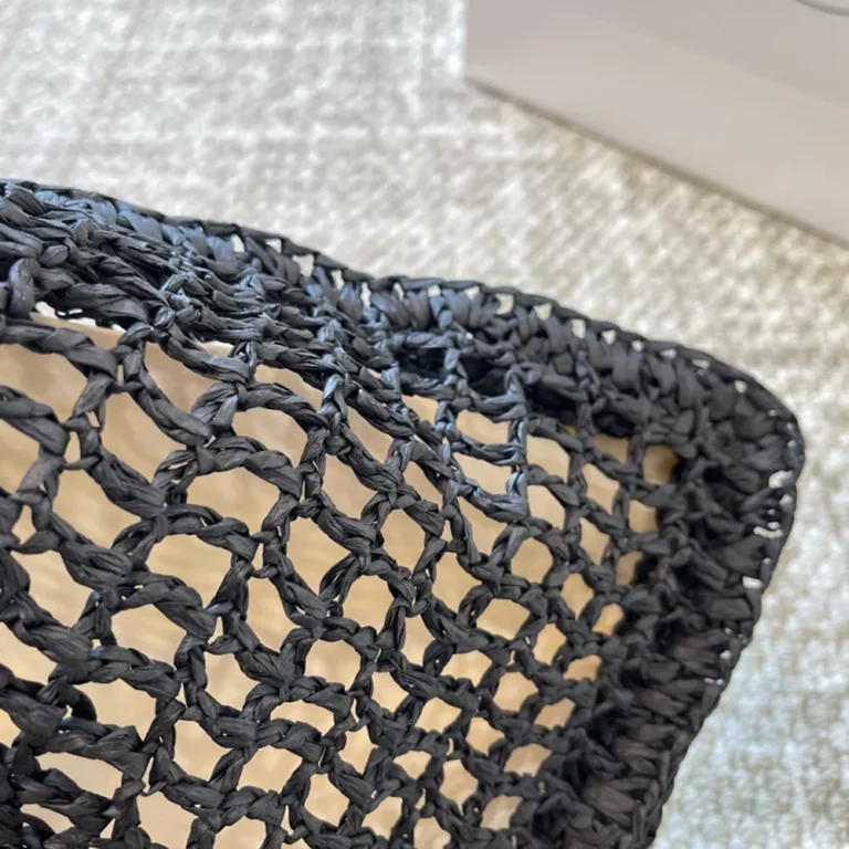 PRADA Crochet Tote Bag 34*36CM - Image 5