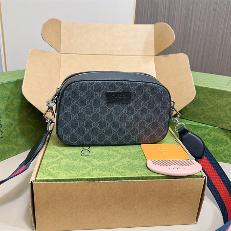 GUCCI Men Women Bag Crossbody Bag 25-16CM