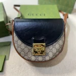 GUCCI Padlock Saddle Bag 24*7*20CM