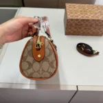 COACH Rowan Boston Bag 18*9*12CM