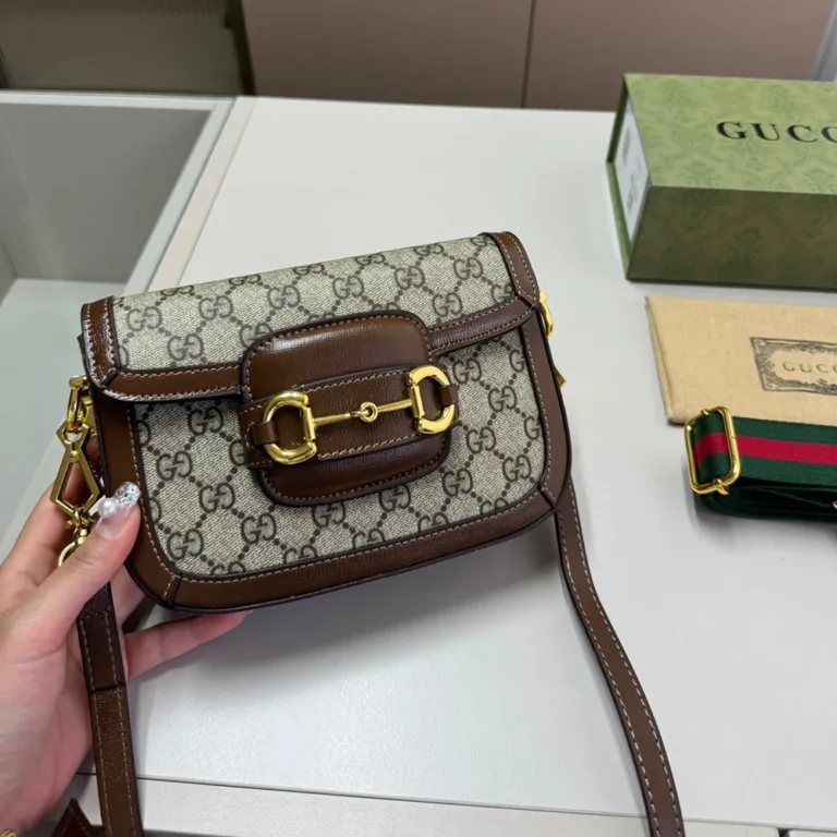 GUCCI Horsebit 1955 Bag 20*5*14CM