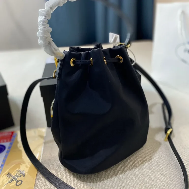 PRADA Duet Re-Nylon Bucket Bag 19*23CM - Image 3