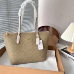 COACH Zip Top Tote Bag 25*23CM