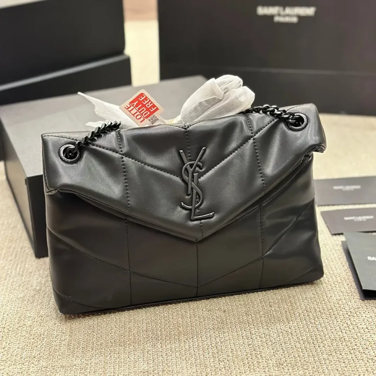 YSL Puffer Handbag 28*19CM