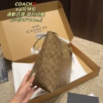 COACH Zip Top Tote Bag 25*24CM