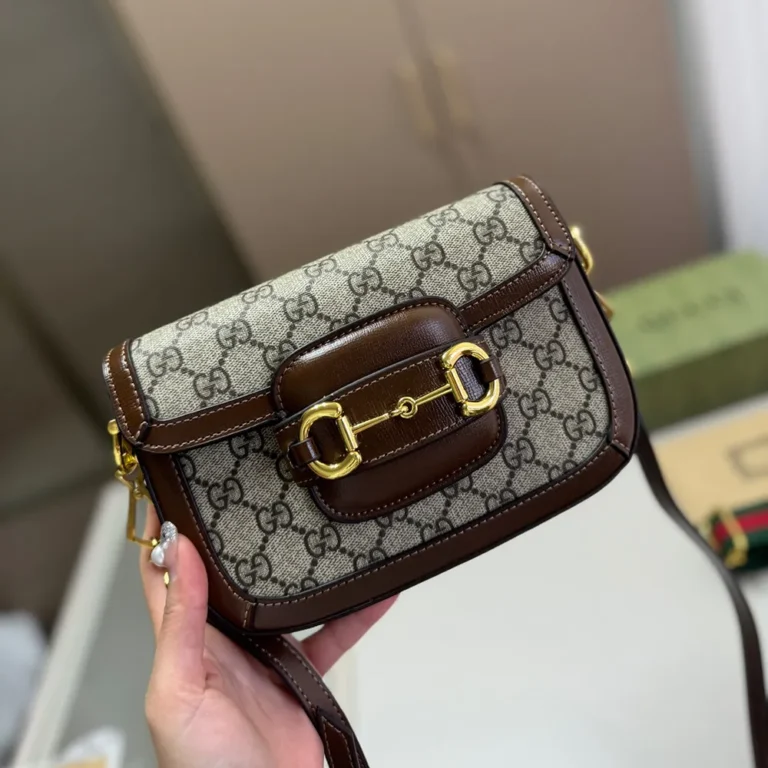GUCCI Horsebit 1955 Bag 20*5*14CM - Image 5