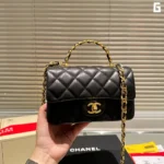 CHANEL CF Lambskin Classic Flap Bag 20CM
