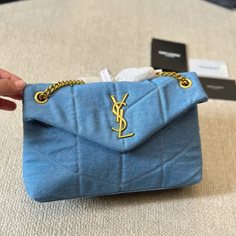 YSL Puffer Bag 28*17CM - Image 3