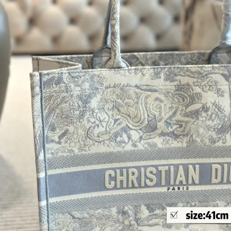 DIOR Book Tote Bag Large 41*35CM - Image 2