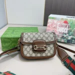GUCCI Horsebit 1955 Bag 22*16CM