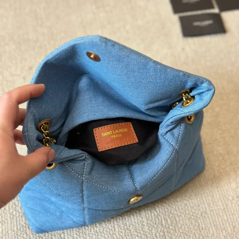 YSL Puffer Bag 28*17CM - Image 8