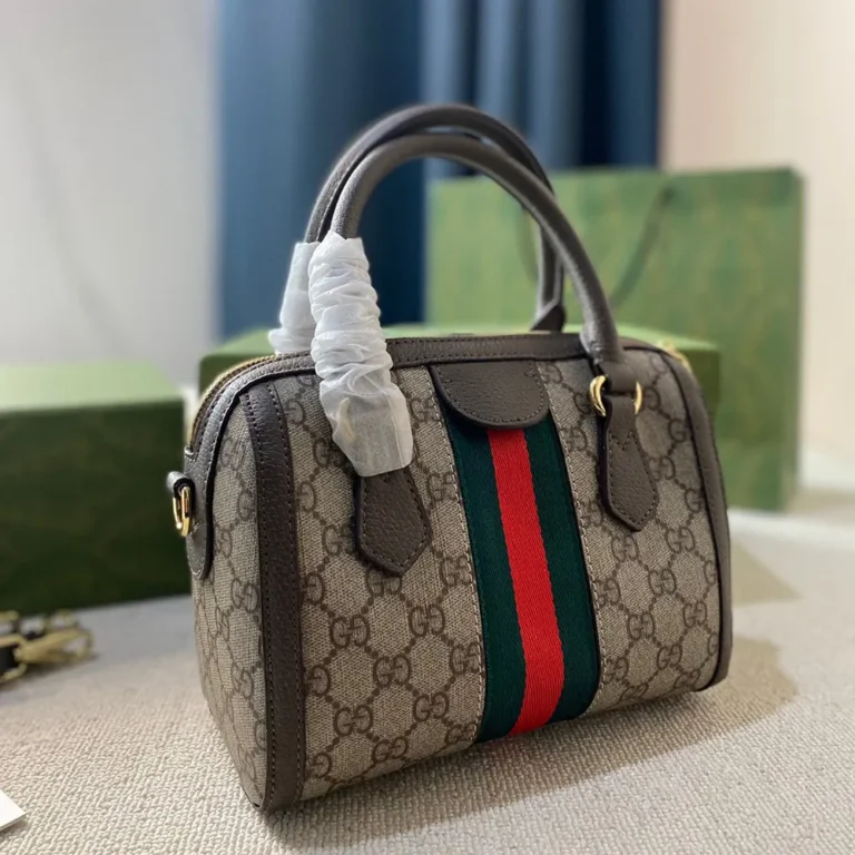 GUCCI Ophidia Mini Boston Bag 22*15CM - Image 4