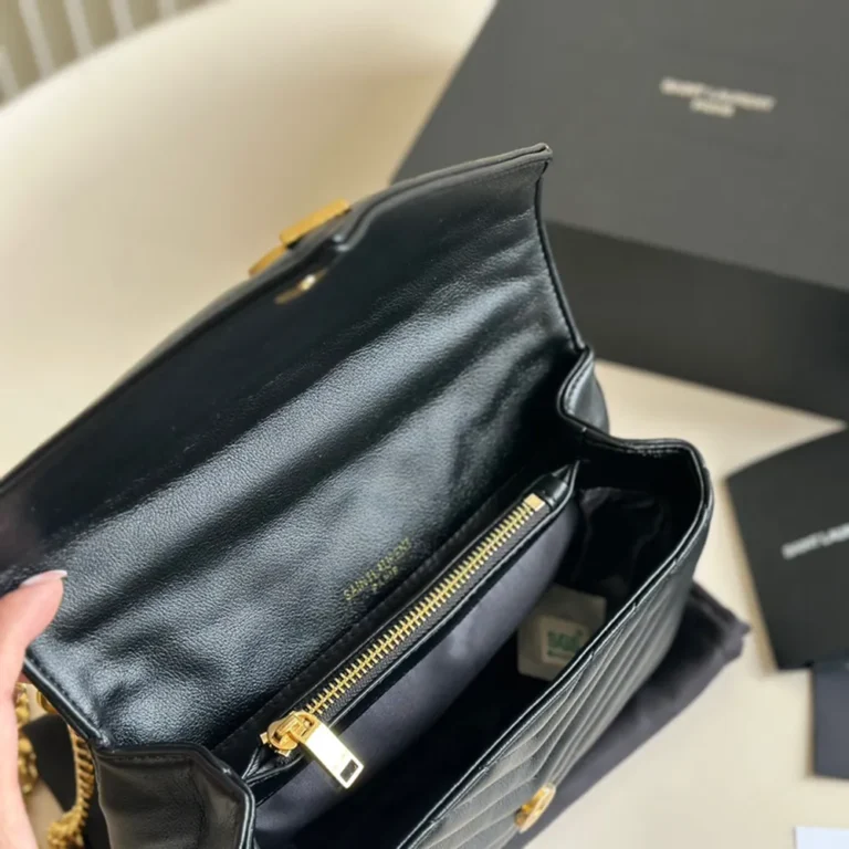 YSL College Handbag 24*17*6. 5CM - Image 6