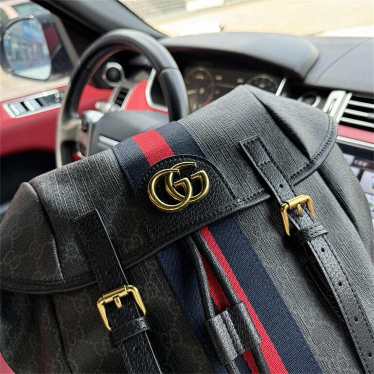 GUCCI Men Women Bag Backpack 32-41CM - Image 8