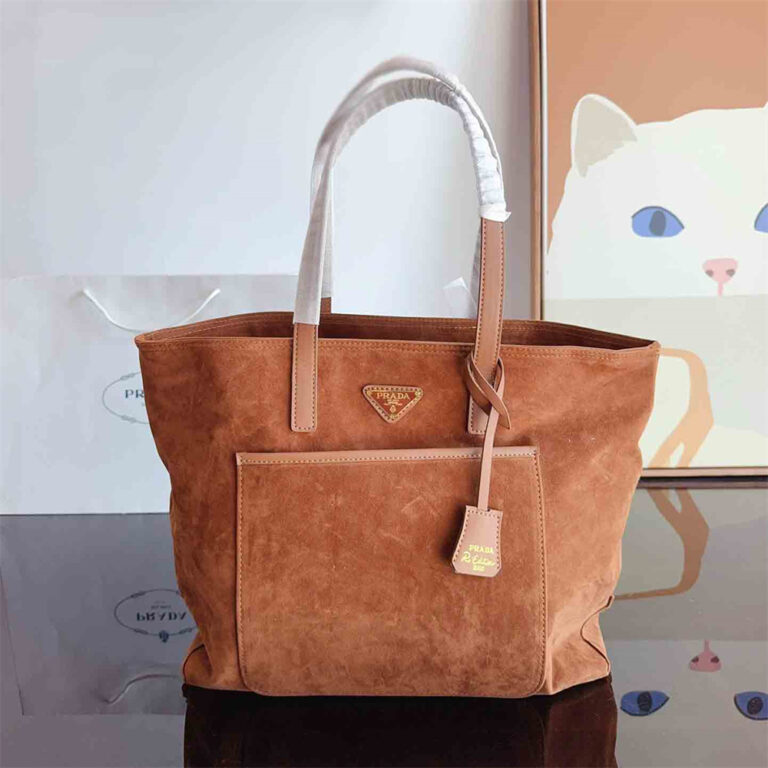 PRADA Man Women Bag Tote Bag 34-14-30CM - Image 8