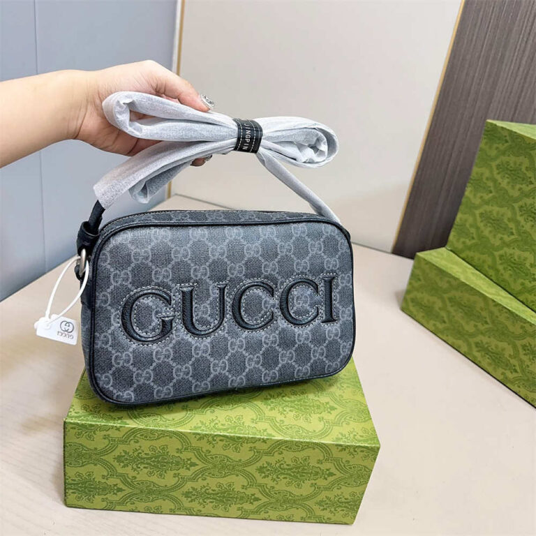 GUCCI Men Women Bag Crossbody Bag 25-16CM