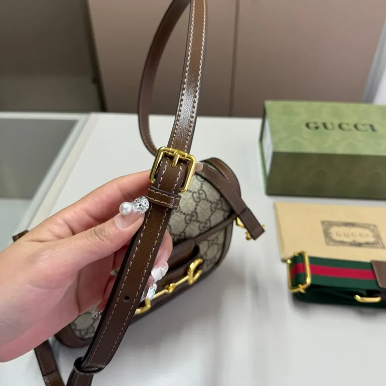 GUCCI Horsebit 1955 Bag 20*5*14CM - Image 7