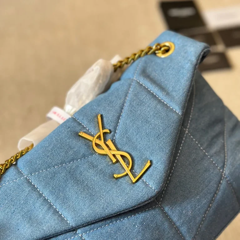 YSL Puffer Bag 28*17CM - Image 6