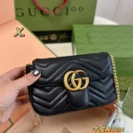 GUCCI Marmont Mini Crossbody Bag 20*12CM