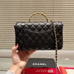 CHANEL CF Lambskin Classic Flap Bag 24CM