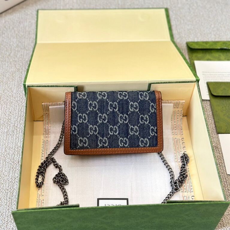 GUCCI Dionysus Denim Mini Bag 16.5CM - Image 2