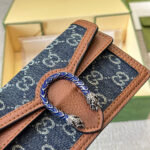 GUCCI Dionysus Denim Mini Bag 16.5CM