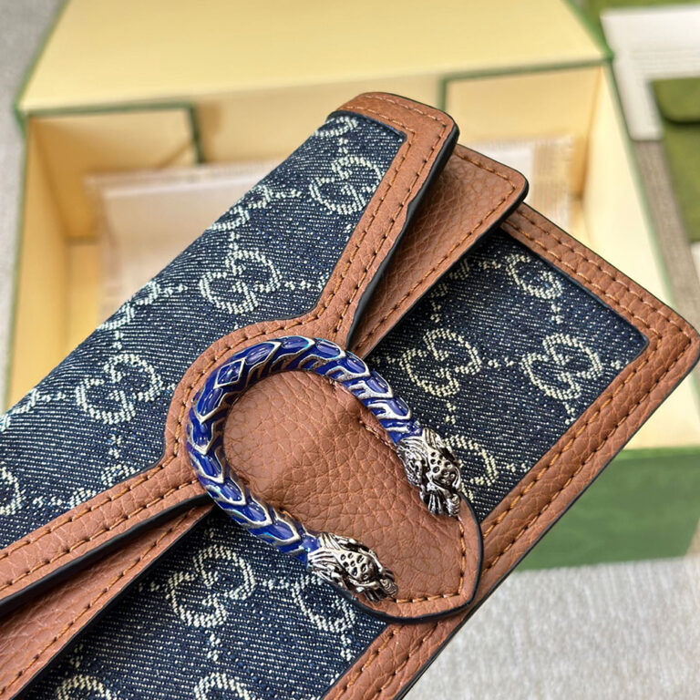 GUCCI Dionysus Denim Mini Bag 16.5CM - Image 6