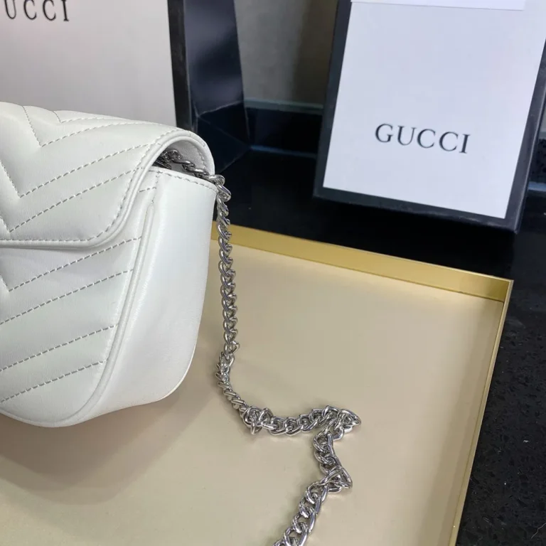 GUCCI Marmont GG Macaron Color Handbag 20CM - Image 3