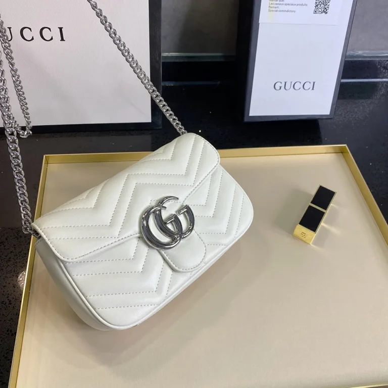 GUCCI Marmont GG Macaron Color Handbag 20CM - Image 5