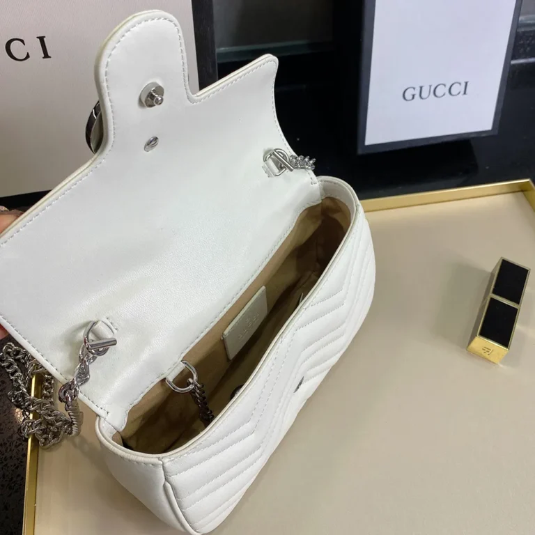 GUCCI Marmont GG Macaron Color Handbag 20CM - Image 7