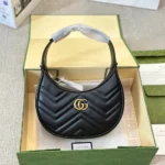 GUCCI Marmont Half Moon Mini Bag 20*12CM