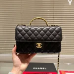 CHANEL CF Lambskin Classic Flap Bag 24CM