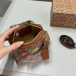 COACH Rowan Boston Bag 18*9*12CM