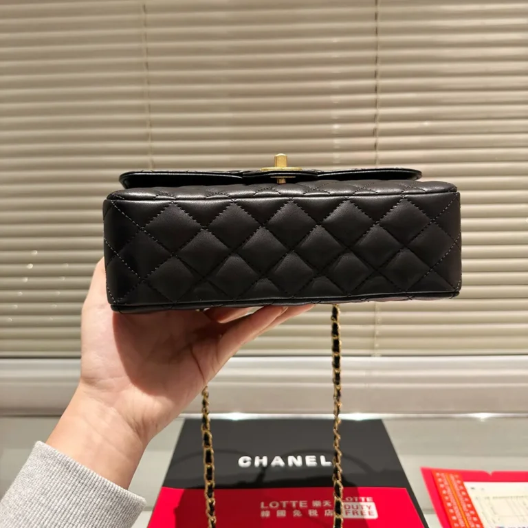 CHANEL CF Lambskin Classic Flap Bag 24CM - Image 8