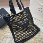 PRADA Crochet Tote Bag 34*36CM