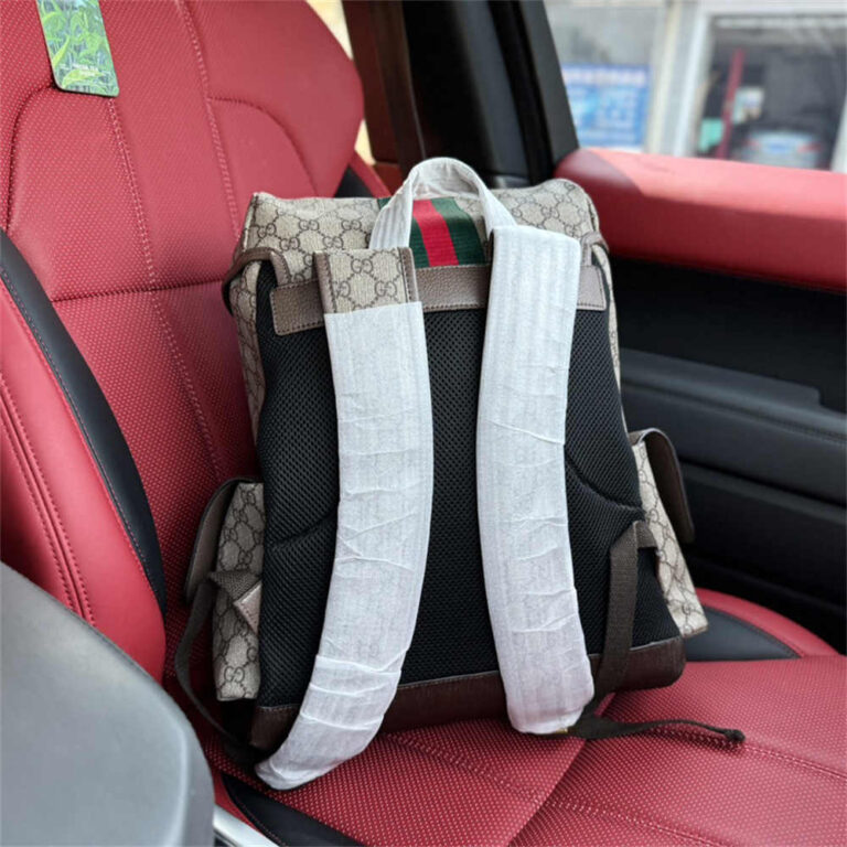 GUCCI Men Women Bag Backpack 32-41CM - Image 4