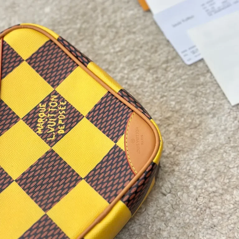 LV Louis Vuitton Chess Messenger Bag 20CM - Image 7