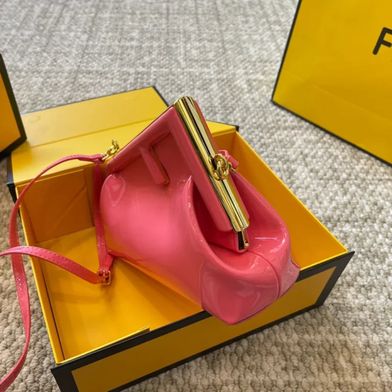 FENDI First Small Leather Bag 24*17CM - Image 6