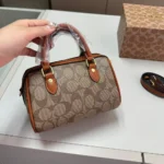 COACH Rowan Boston Bag 18*9*12CM