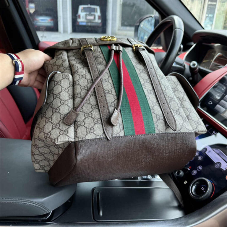 GUCCI Men Women Bag Backpack 32-41CM - Image 9