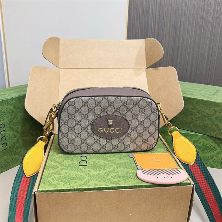 GUCCI Men Women Bag Crossbody Bag 25-16CM