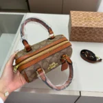 COACH Rowan Boston Bag 18*9*12CM