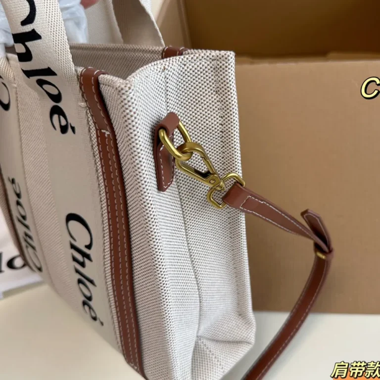 CHLOE Woody Tote Bag 26*21CM - Image 5