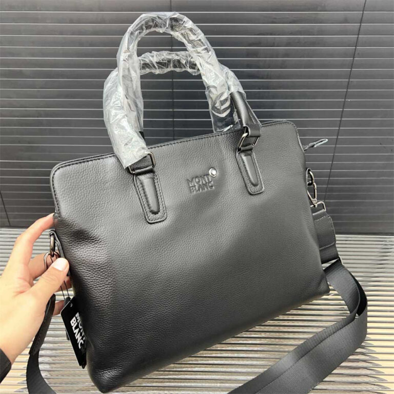 MONTBLANC Men Bag Handbag Crossbody Bag 28-38CM - Image 2