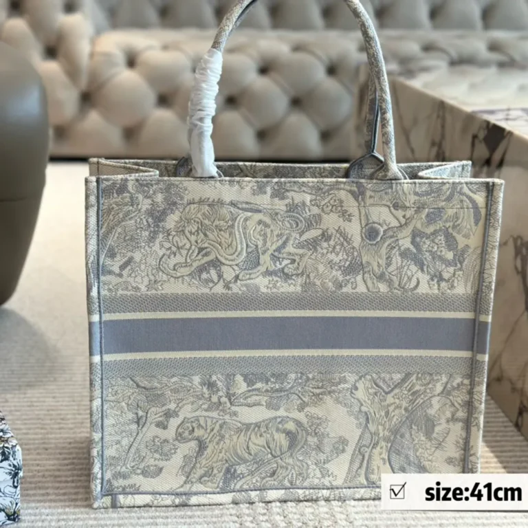 DIOR Book Tote Bag Large 41*35CM - Image 3