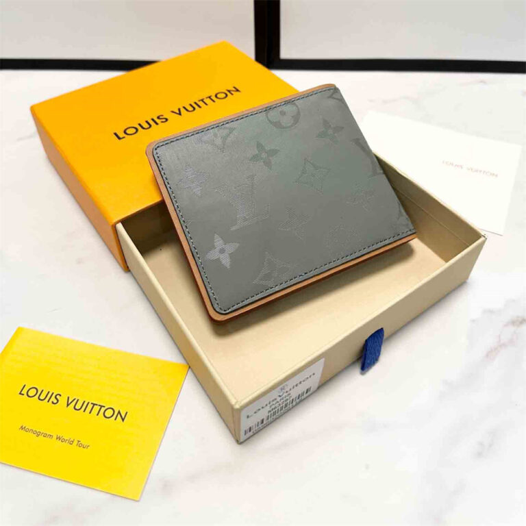 LV Women Men Bag Wallet 12-10CM - Image 4